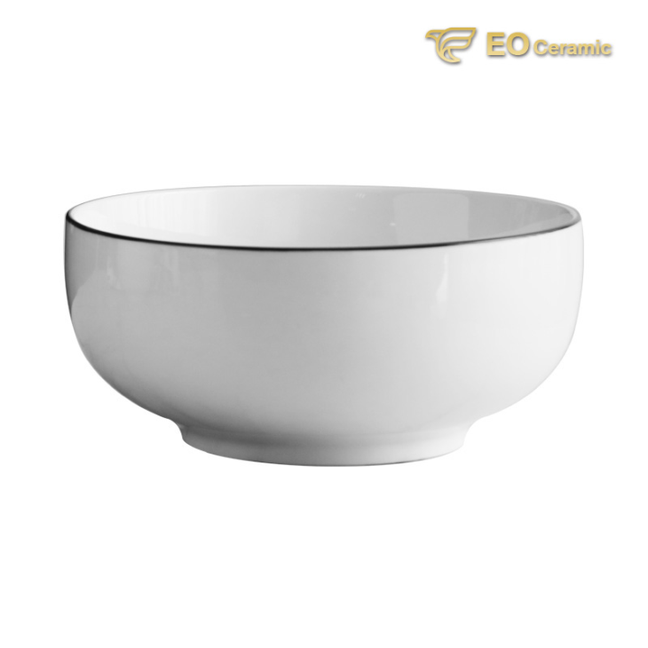 Round Ceramic Soup Bowl