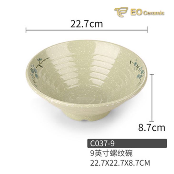 Commercial Soup Bowl Plastic Melamine Tableware